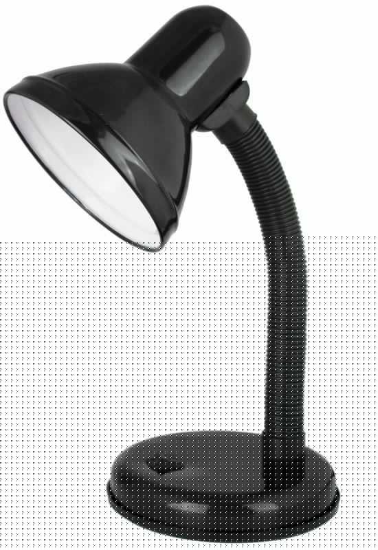 Светильник UF-301P С02 настол. 230В 60Вт черн. Ultraflash 12368
