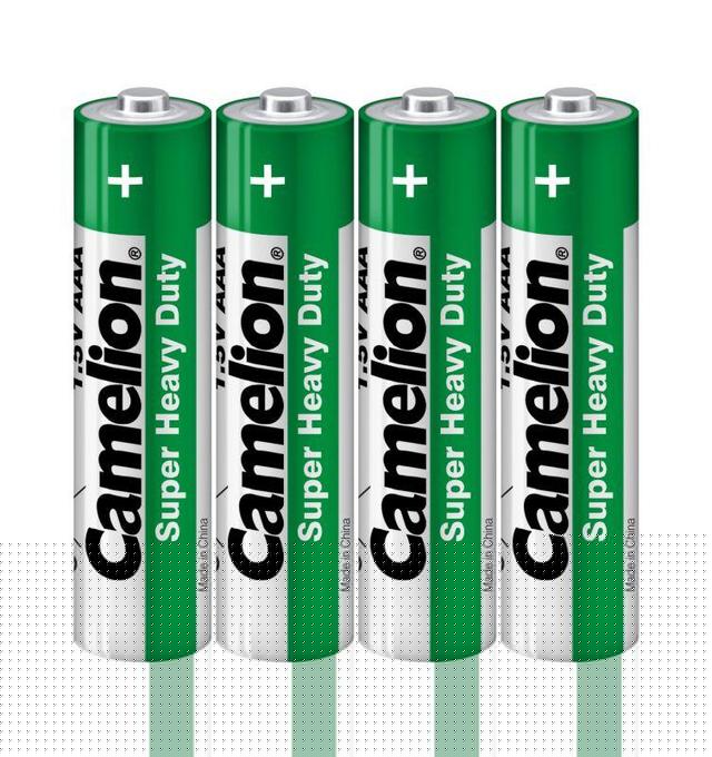 Элемент питания солевой AAA/R03 1.5В R03P-SP4G SR-4 (уп.4шт) Camelion 1659