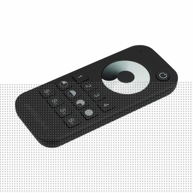 Пульт SMART-R24-DIM Black (4 зоны 2.4G) IP20 пластик Arlight 023475