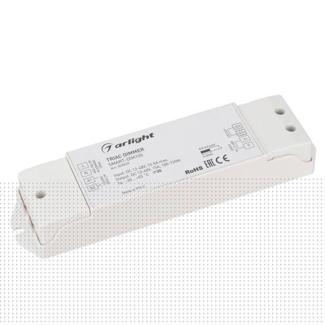 Диммер Smart-DIM105 12-48В 15А TRIAC IP20 пластик Arlight 025029