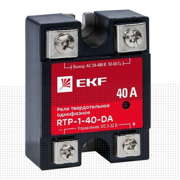Реле твердотельное однофазное RTP-40-DA PROxima EKF rtp-1-40-da