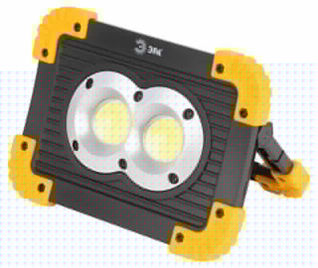Фонарь-прожектор аккумуляторный Рабочие Практик PA-803 COB 10Вт + LED 3Вт 4 режима аккум./элементы питания Эра Б0054037