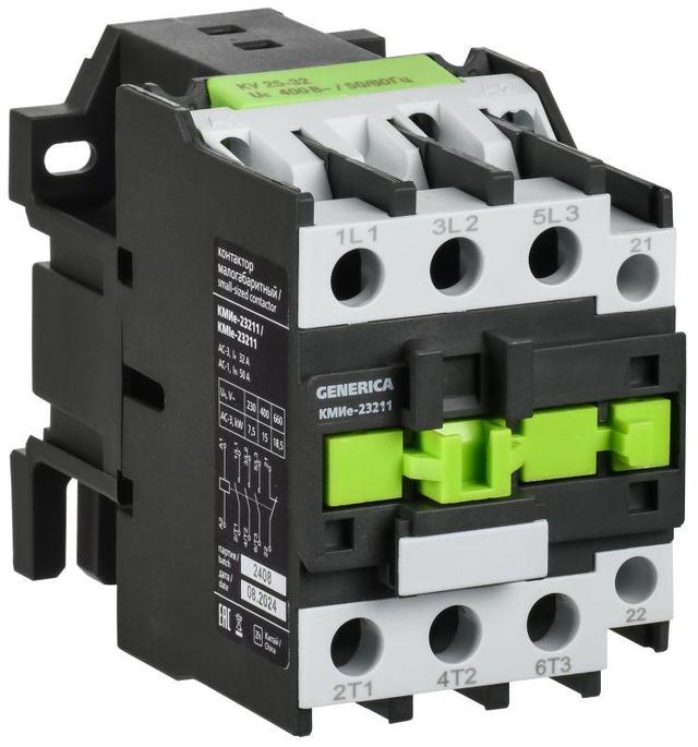 Контактор КМИе-23211 32А 230В/АС3 1НЗ IEK KKME21-032-230-01