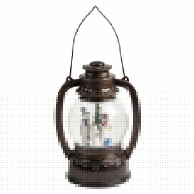 Фонарь декоративный Снеговики 1LED бел. 1.5Вт IP20 эффект снегопада с подсветкой Neon-Night 501-061