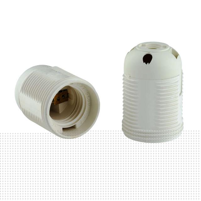 Патрон подвесной E27 фигур. бел. DUWI 24526 1