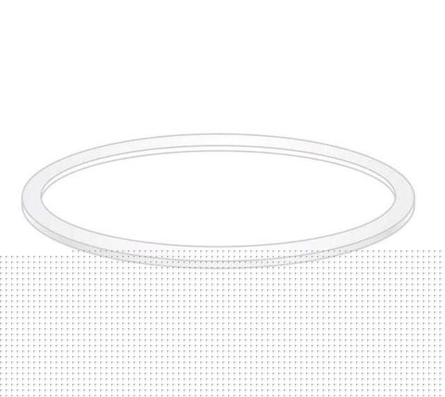Кольцо пластиковое для светильника GX53R (уп.10шт) IN HOME 4690612008479