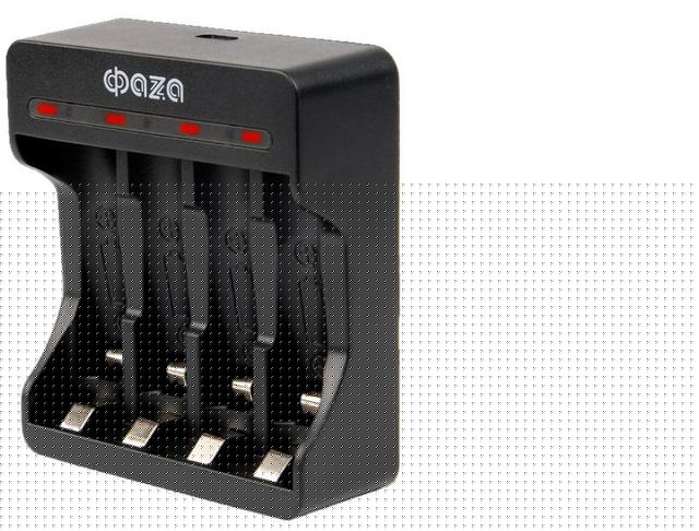 Устройство зарядное B-95USB Ni-Cd/Ni-MH (4хAA/4хAAA/1х9В "Крона") индикатор зарядки питание от USB + 4хAA 2700мА.ч кабель MicroUSB-USB в компл. ФАZА 5038929